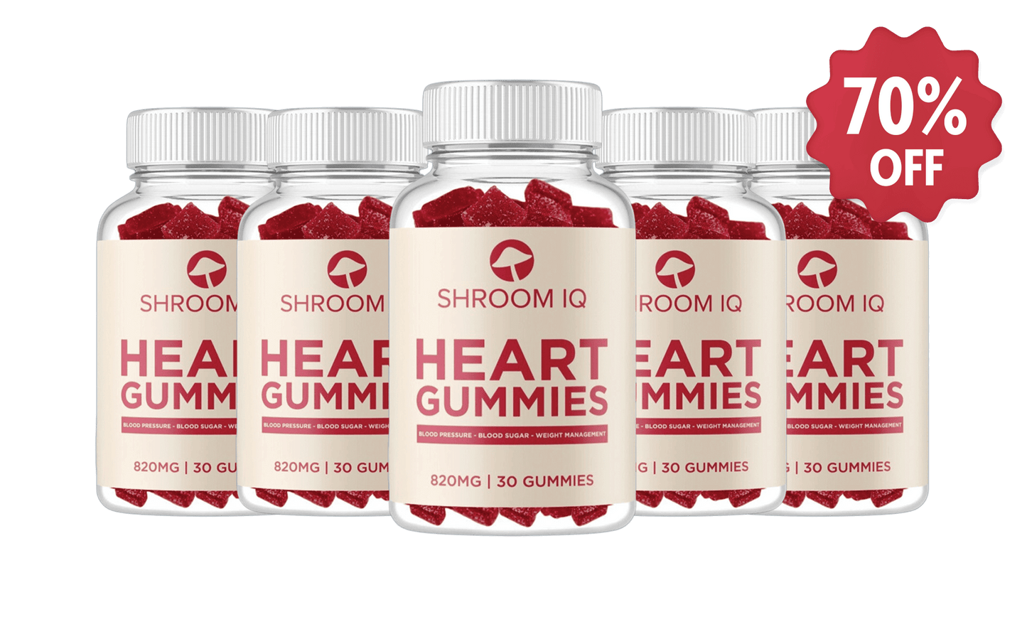 Heart Gummies 5 Bottle Bundle