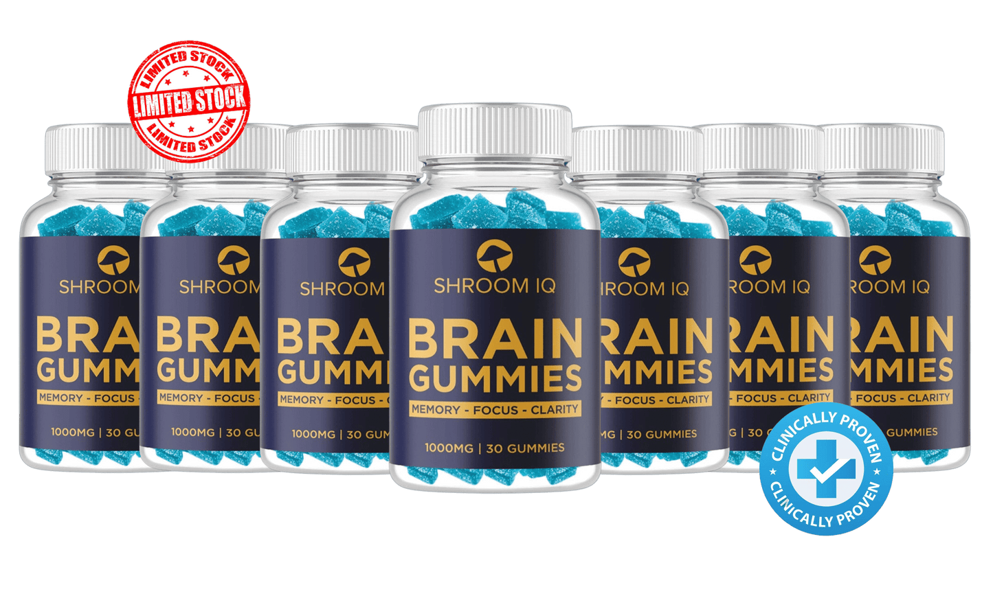 Brain Gummies 7 Bottle Bundle