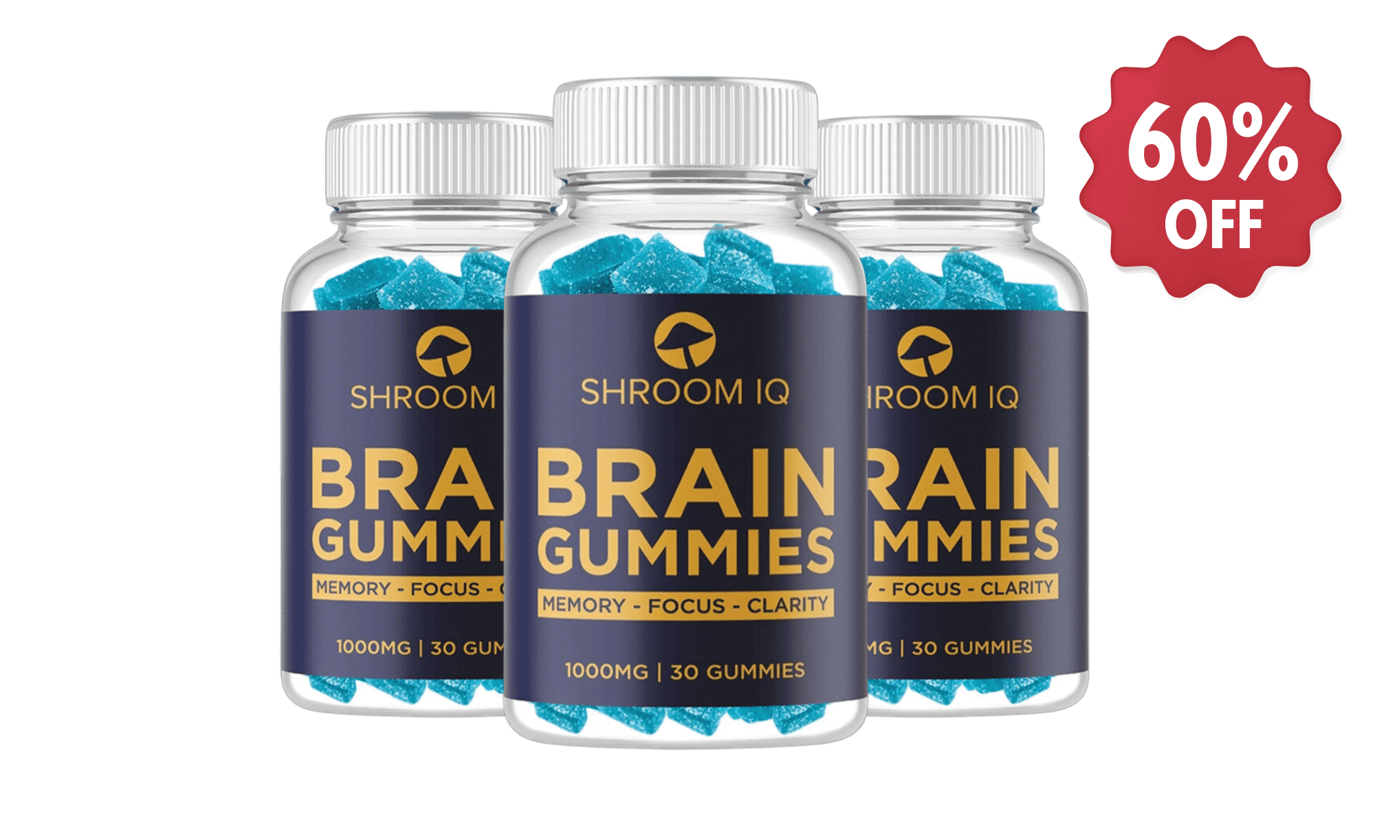 Brain Gummies 3 Bottle Bundle