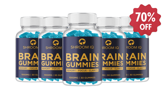 Brain Gummies 5 Bottle Bundle